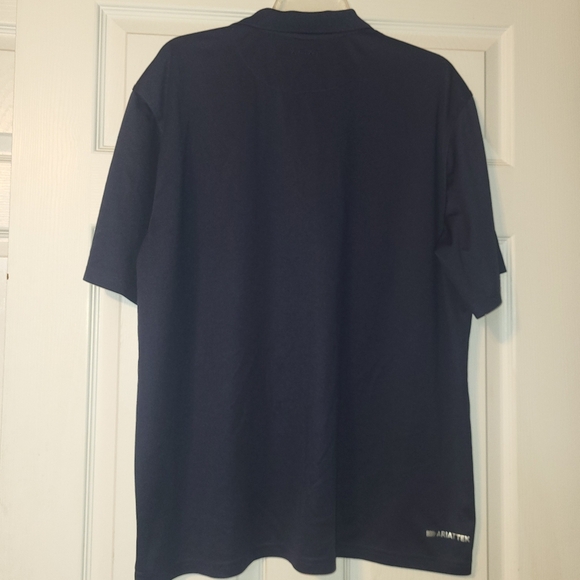 Ariat Tek Polo Size X Large Navy Blue - Picture 2 of 12